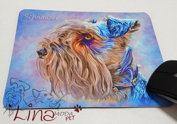 007 Mouse Pad Schnauzer